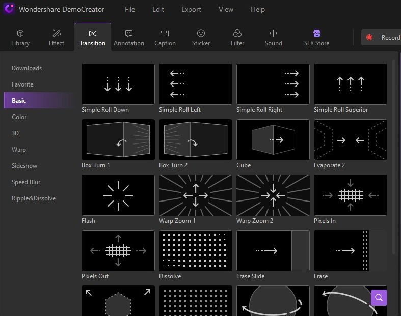 grabar video de demostración en 4k