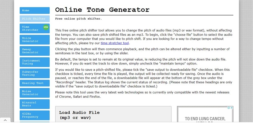 online tone generator