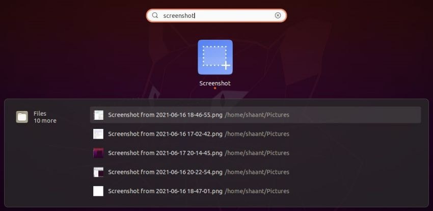 ubuntu screenshot tool