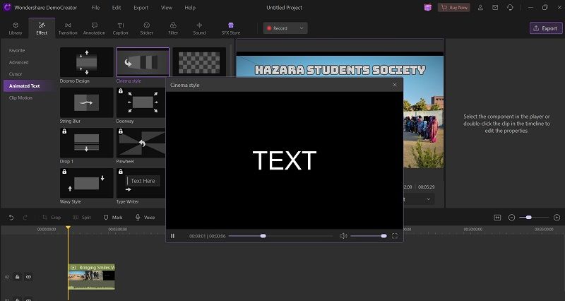 video editor with captions