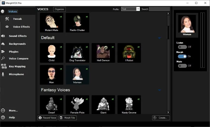 morphvox pro game voice changer