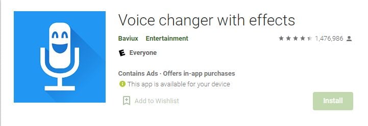 voice changer for youtube