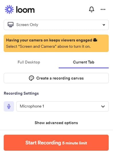 website screen recorder