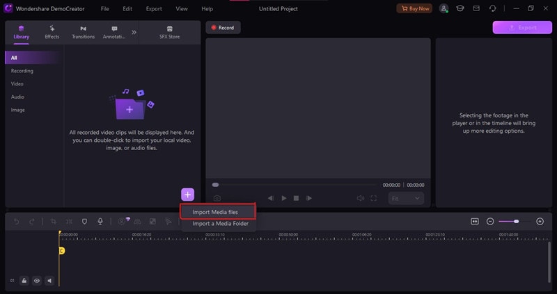 cambiar cara en video con DemoCreator