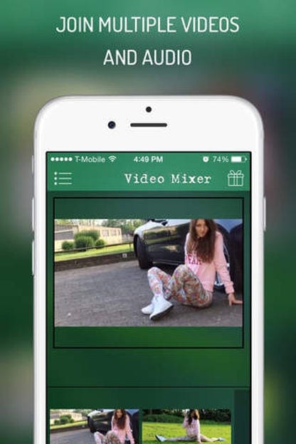 video mixer to combine videos