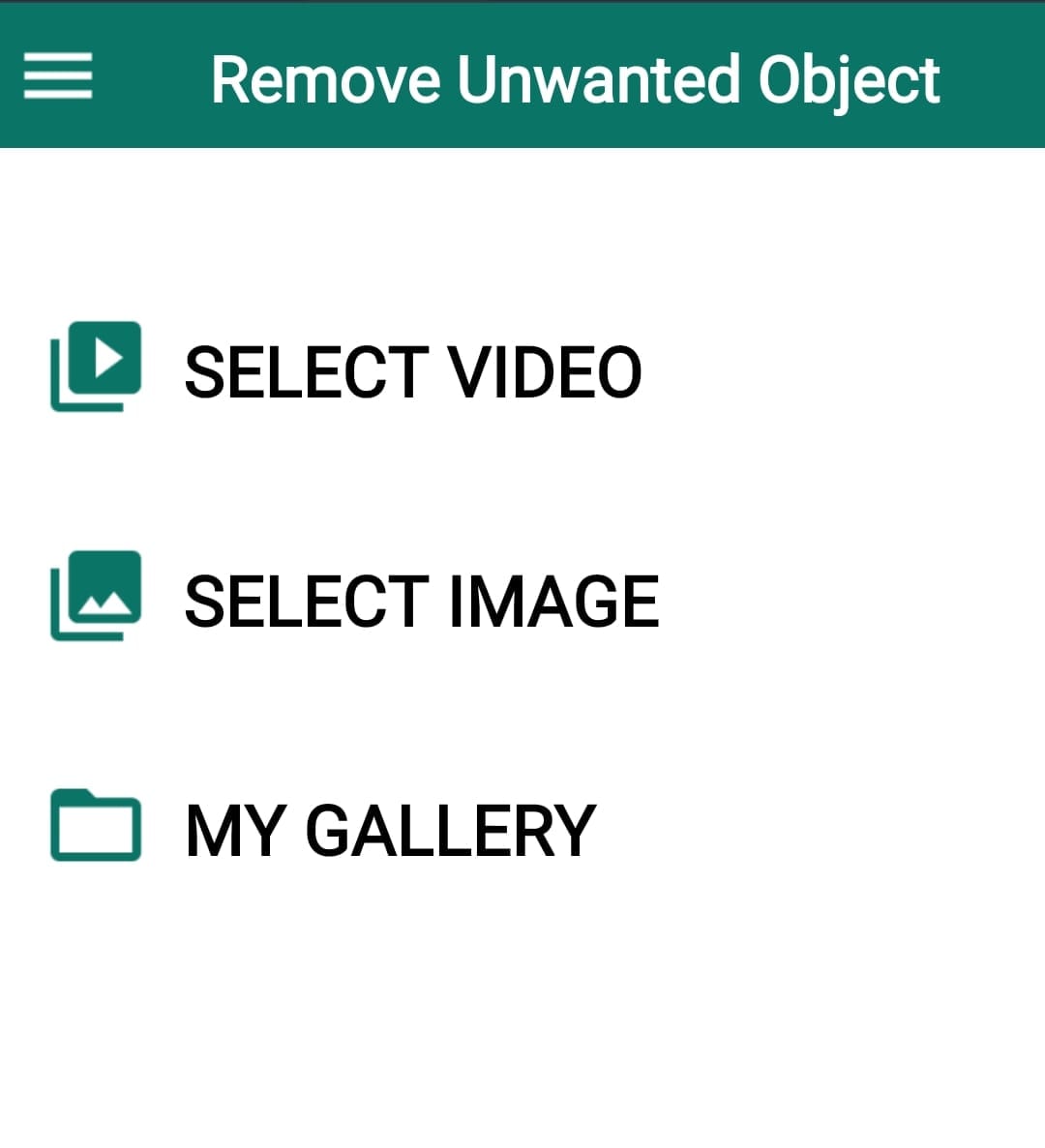 select a video 
