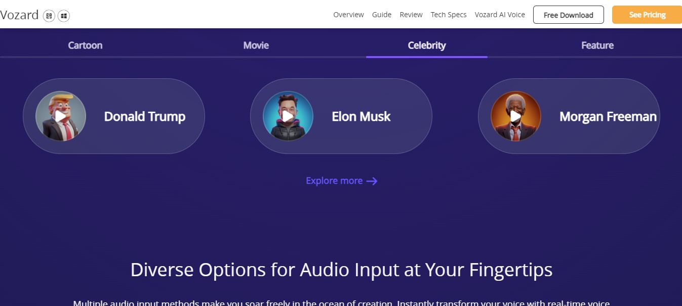 vozard voice ai elon musk