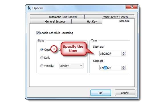 free sound recorder with timer