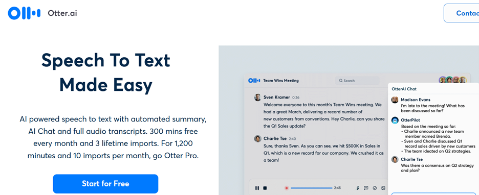 Otter.ai-homepage