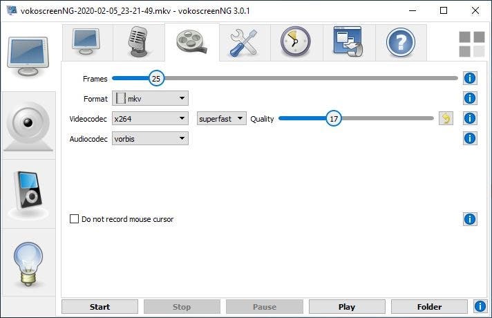 open source screen recorder windows 8