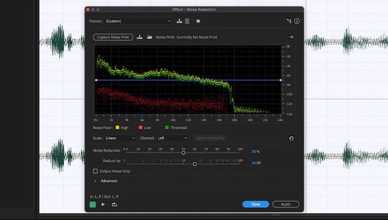 Import Adobe Audio File