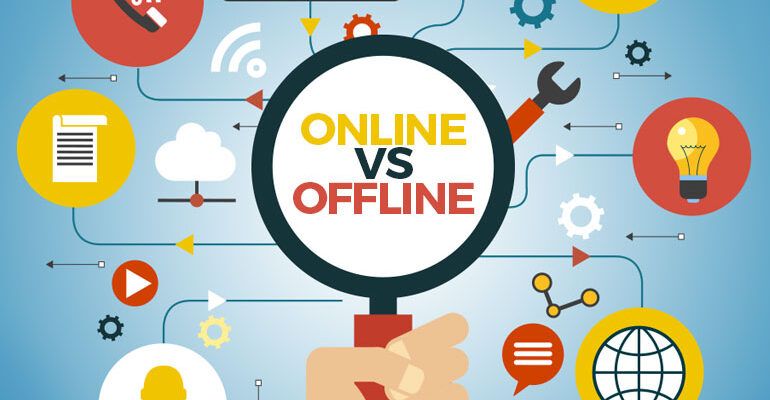 online vs offline webcam recording software