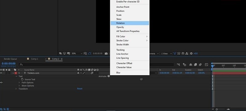 2 Methods to Create Text Animation in After Effects | DemoCreator