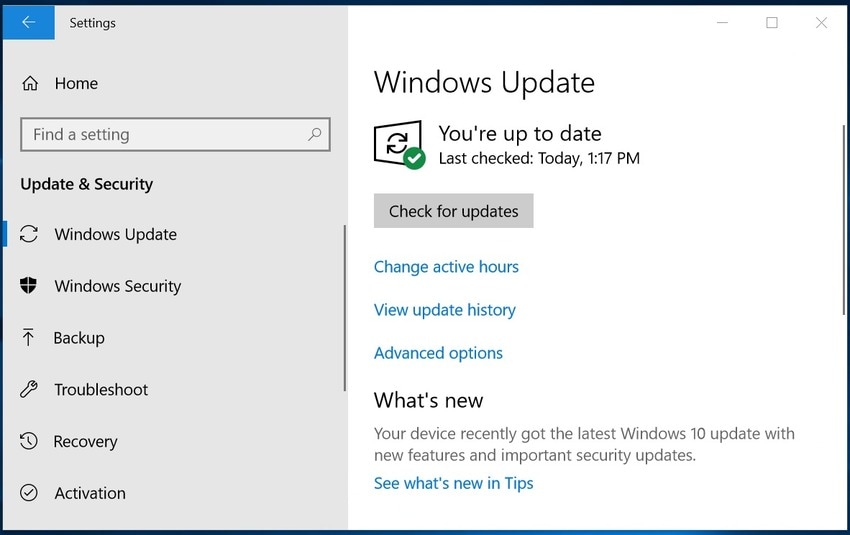 update windows 10