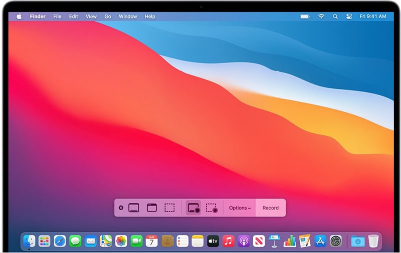 free screen recorder for mac that show key commands