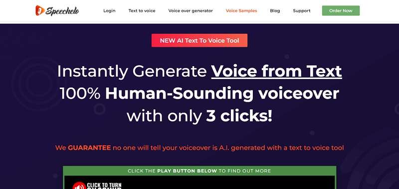 speechelo ai voice generator for youtube