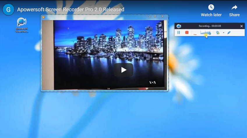 apowersoft youtube recording software