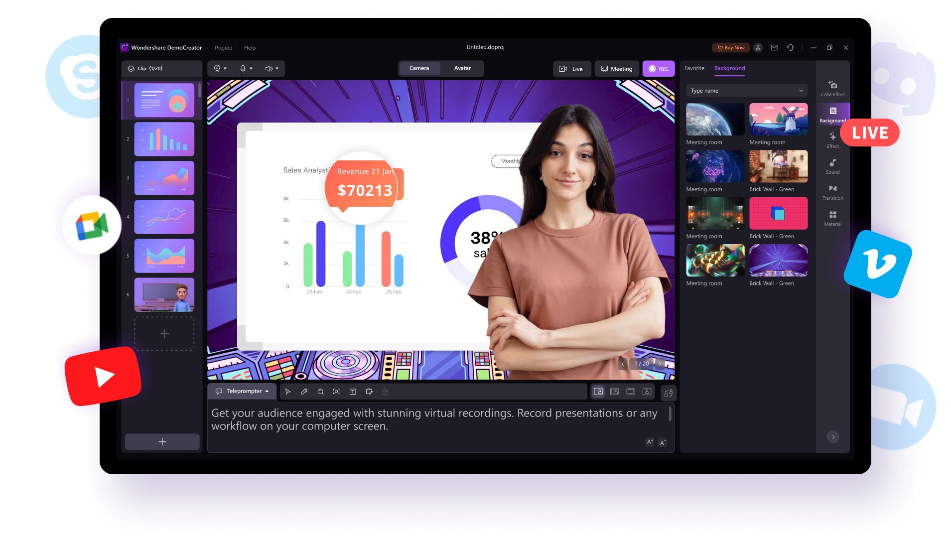 presentation video creator