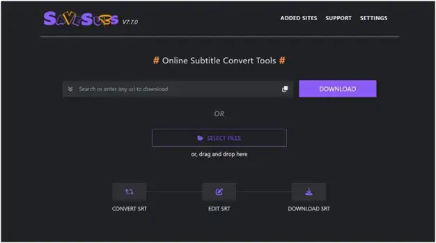 savesubs download subtitles site