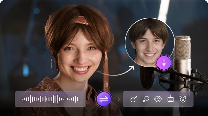 wondershare democreator female to male voice changer 