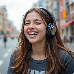 happy voice