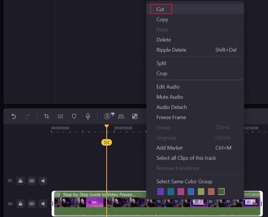 edit video democreator 