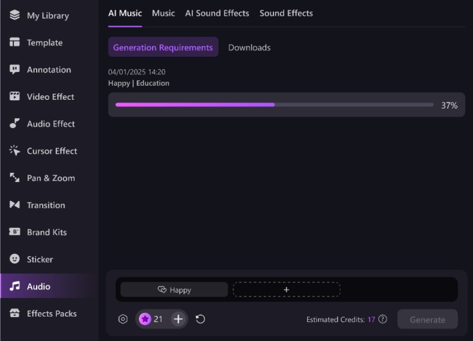audio editing