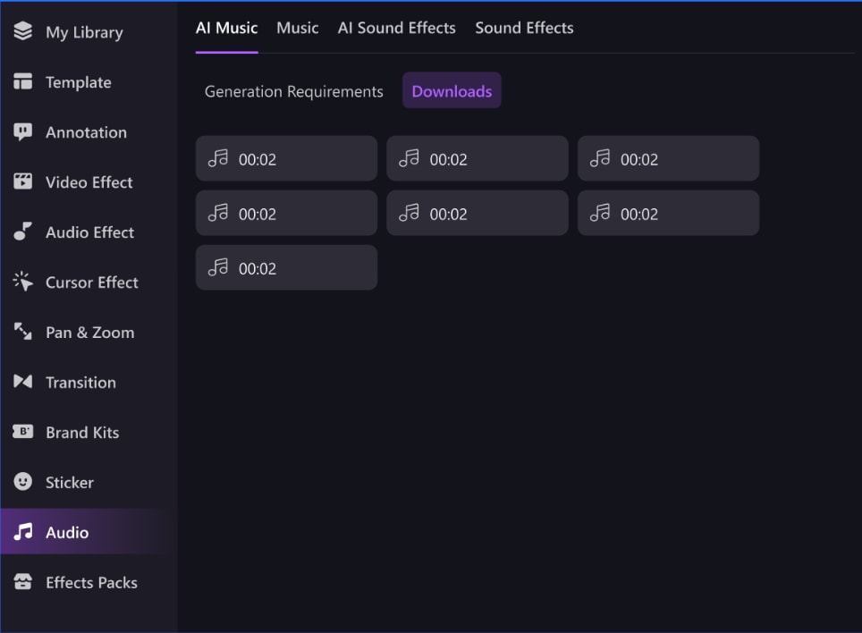edit audio