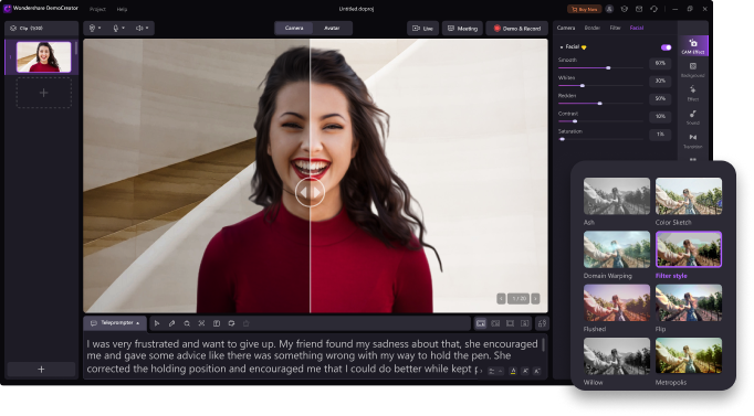 How to Create Face Beauty Filter for Live Streaming With Effect Constructor  Tool