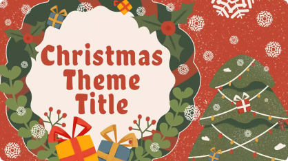 Christmas Theme Title