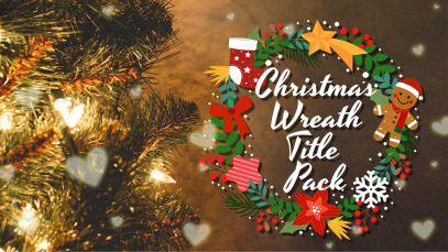 Christmas Wreath Title Pack