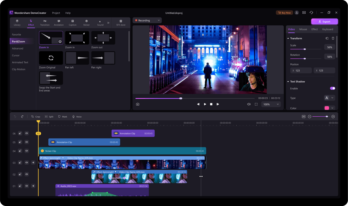 A Powerful and Creative Video Editor