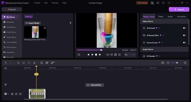 best video editor democreator