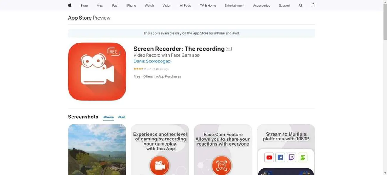 screen recorder recpro