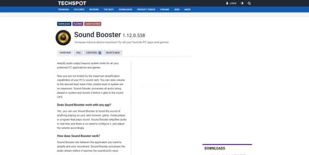 techspot sound booster audio enhancer