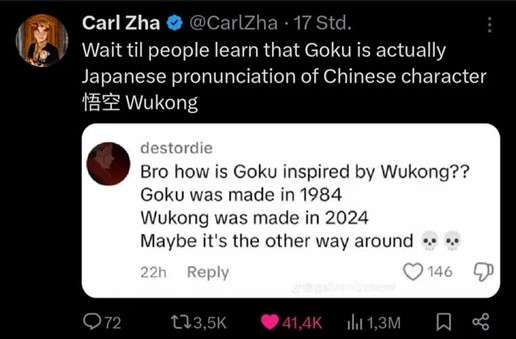 goku or wukong