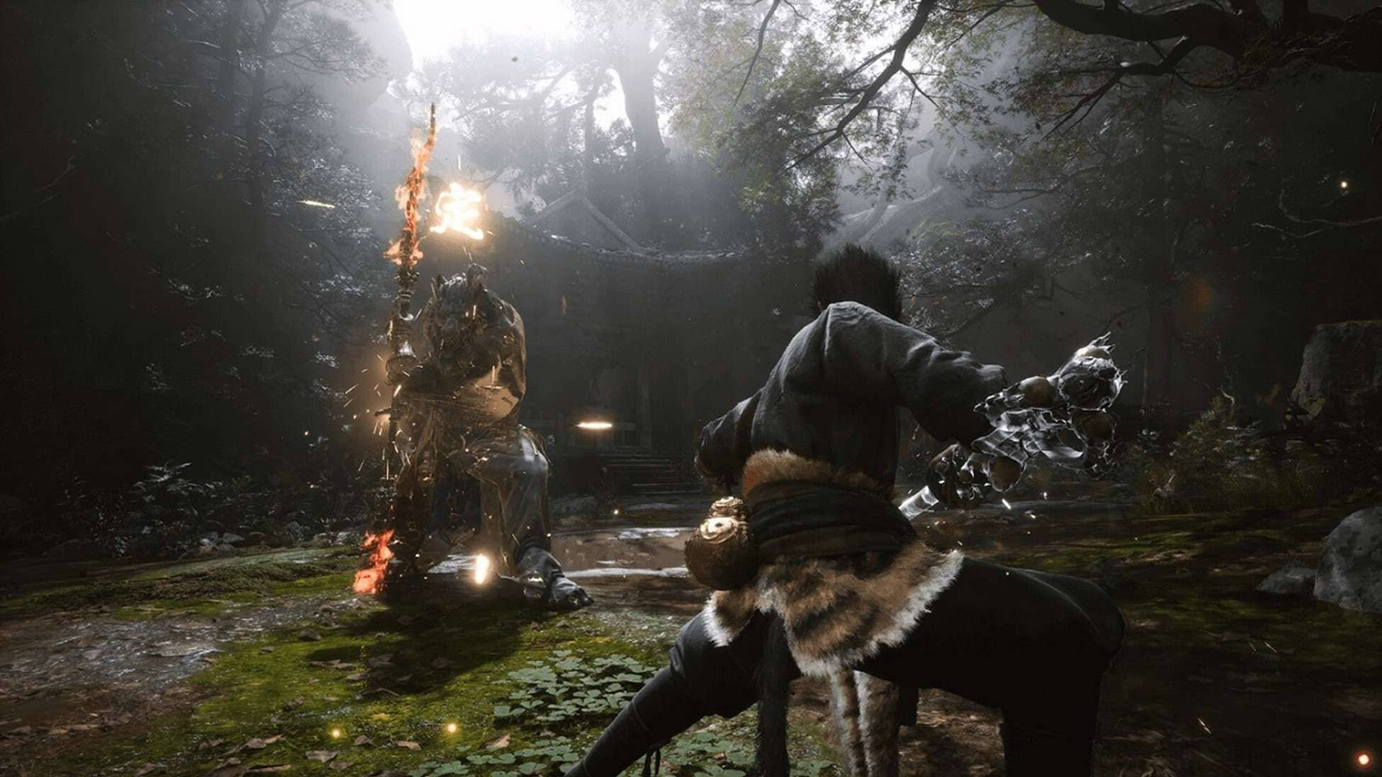 gameplay of black myth wukong