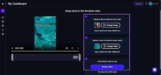 upload content for generating magichour
