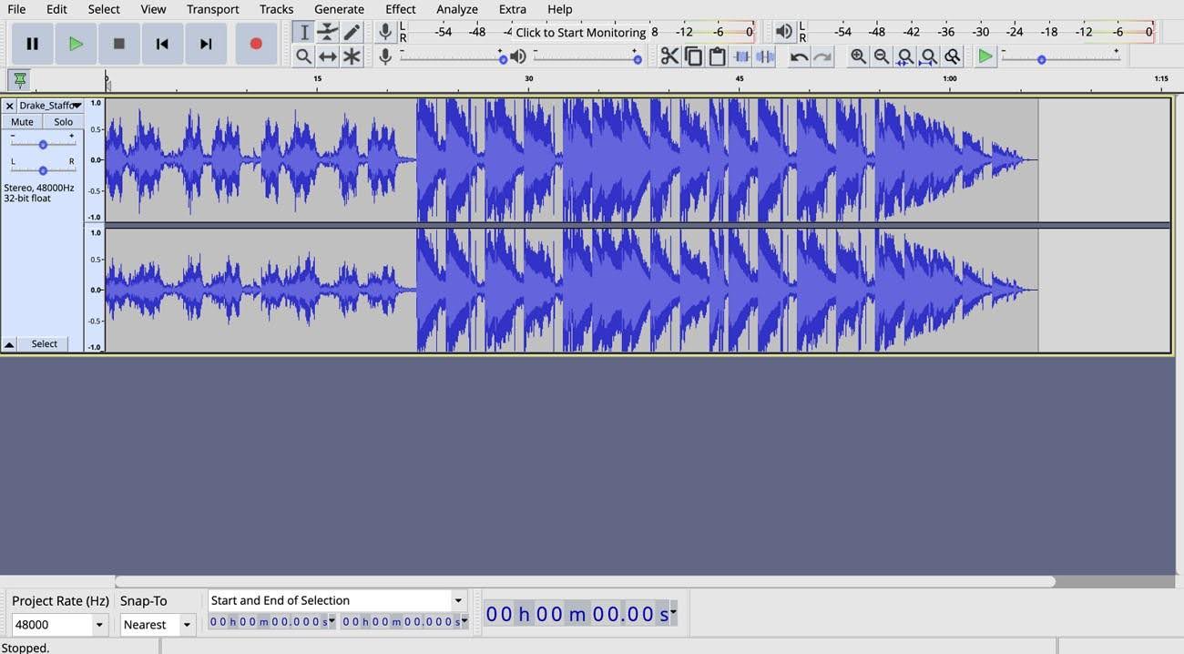 audio recorder wavacity software