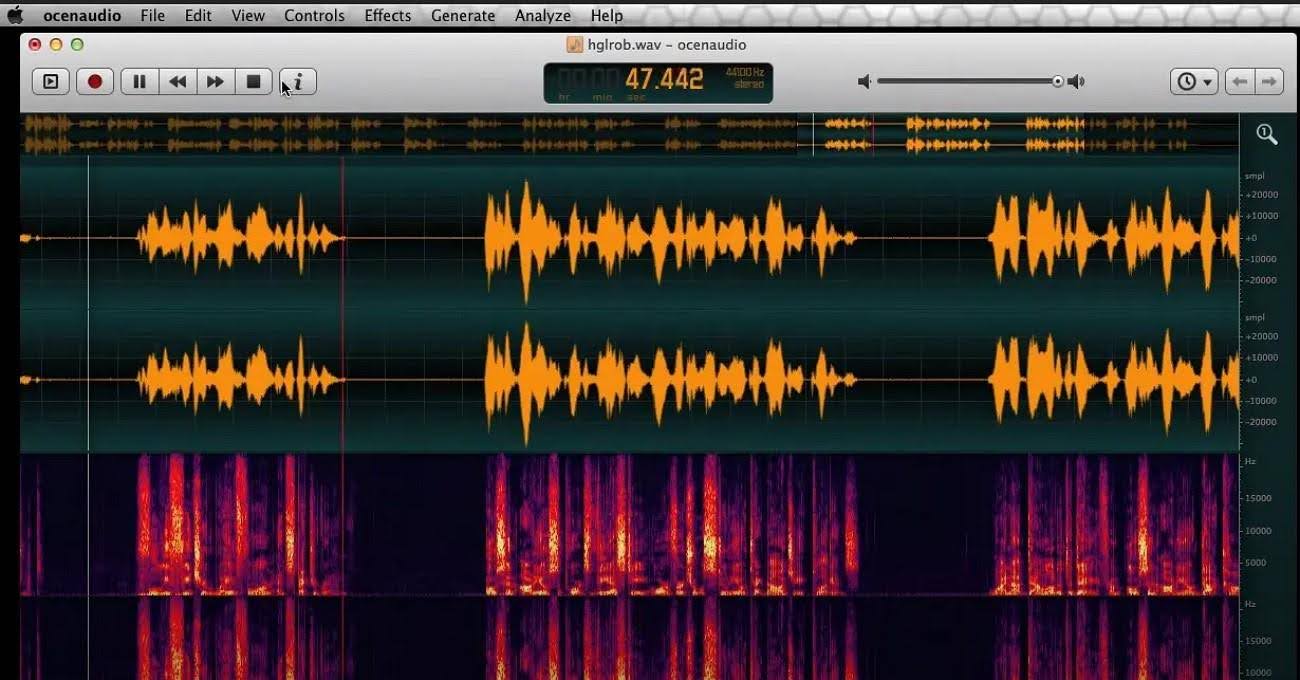 oceanaudio helps record clear audio