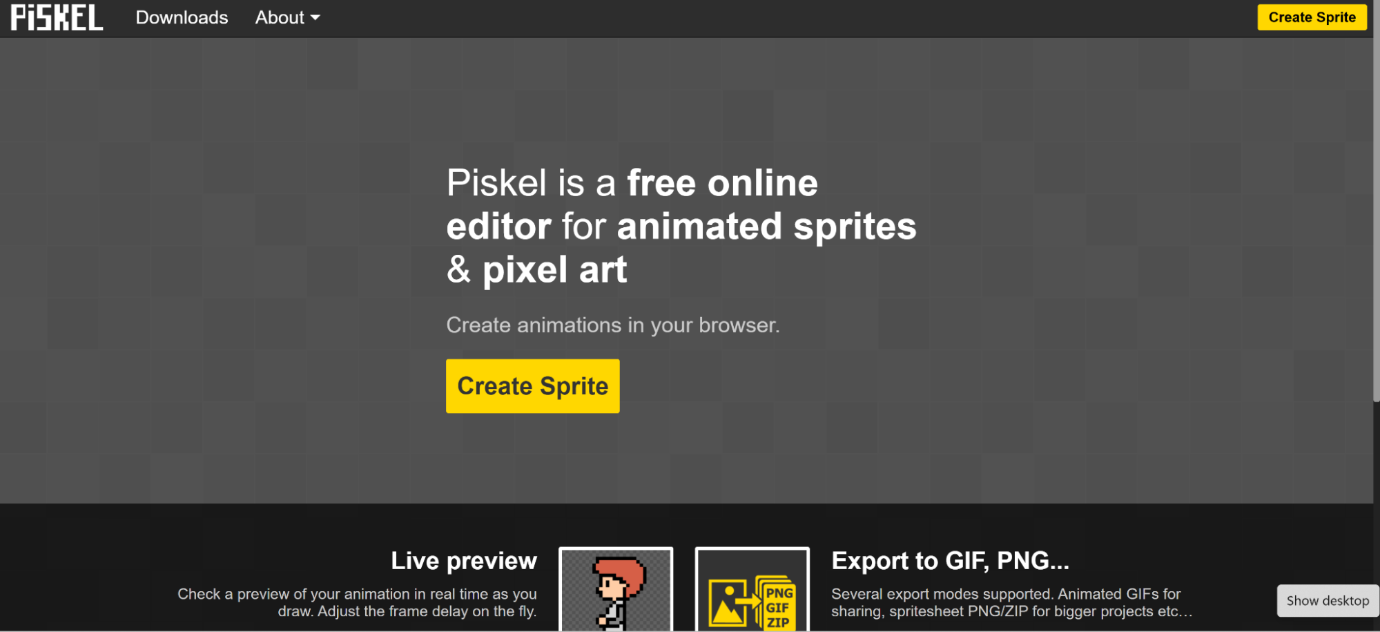 piskel gif editor