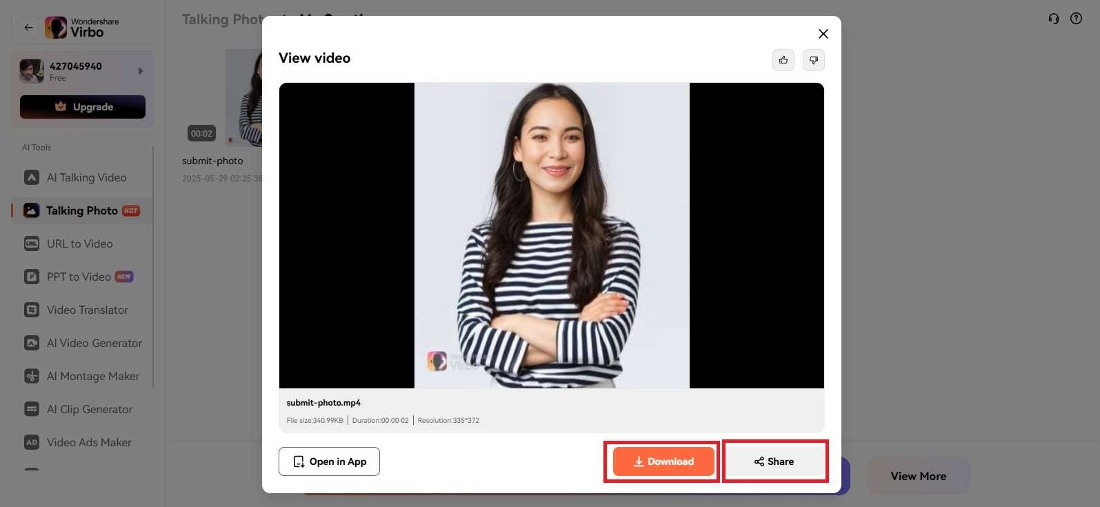 download and share a mermaid video