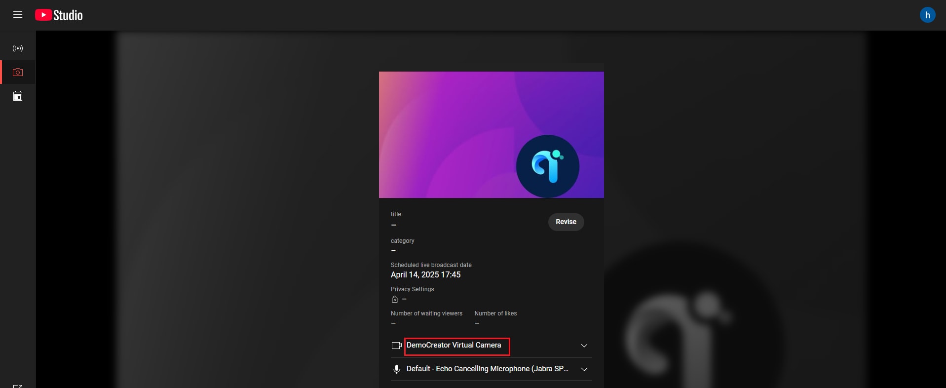 stream preview