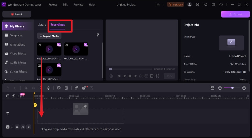 Record Audio - step12