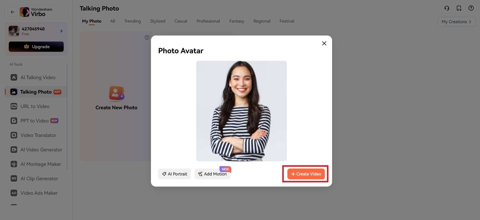 load a photo