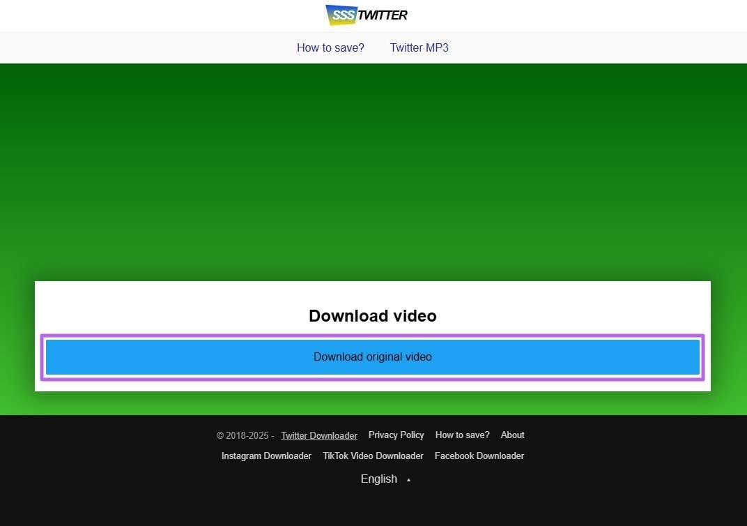 save video to device