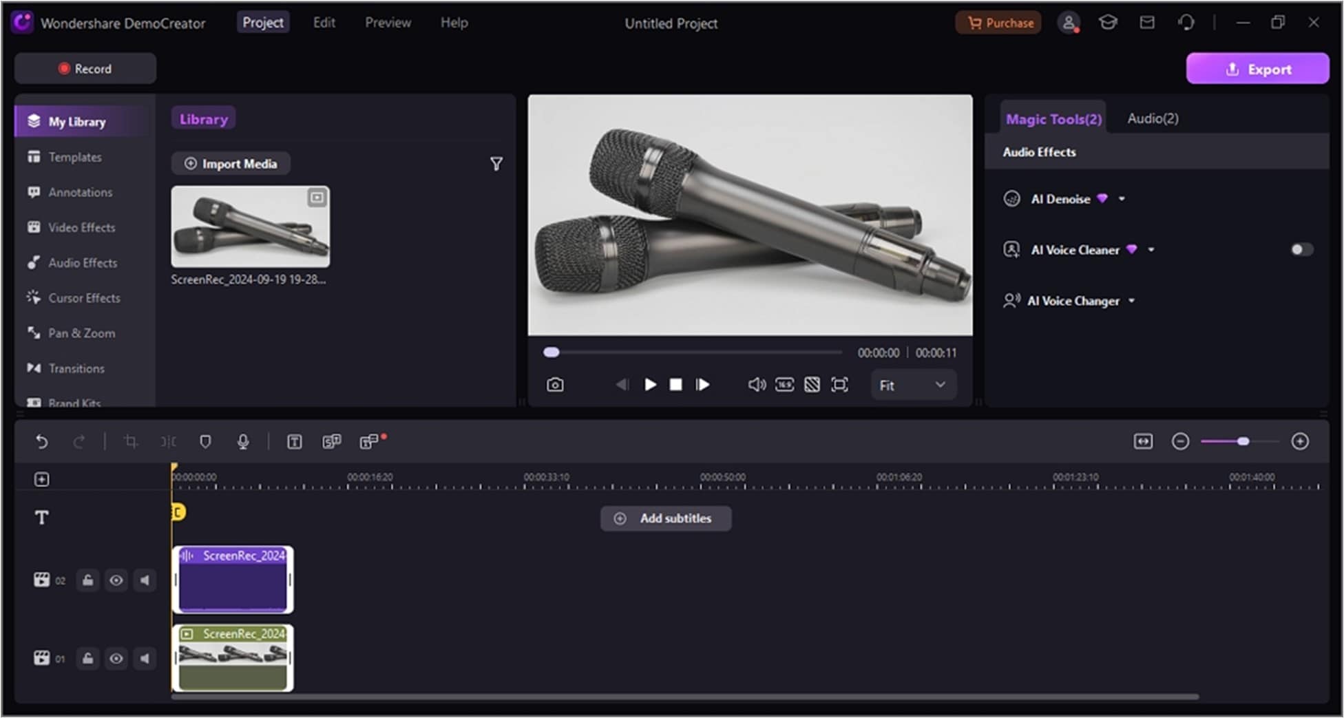 democreator video editor