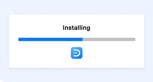 шаг для установки