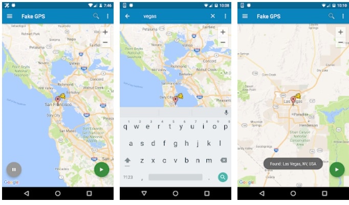 Fake GPS de Lexa para Android