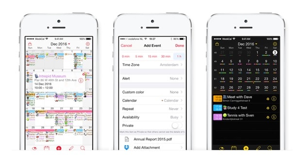 Kalender App iPhone